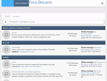 Tablet Screenshot of forodecano.com